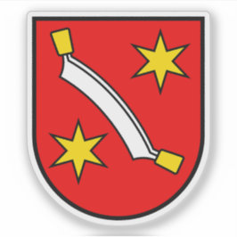 Pegatina Escudo de armas del distrito de Bern-Mittelland, S