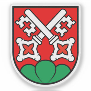 Pegatina Escudo de armas del distrito de La Neuveville, Sui
