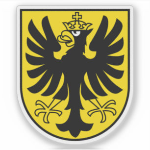 Pegatina Escudo de armas del distrito de Oberhasli, Suiza