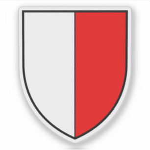 Pegatina Escudo de armas Payerne, Suiza