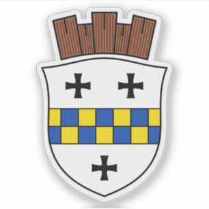 Pegatina Escudo de Bad Kreuznach, Alemania