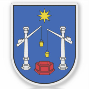 Pegatina Escudo de Bad Salzuflen, Alemania