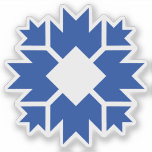 Pegatina Escudo de Bloomington, Indiana, EE. UU.