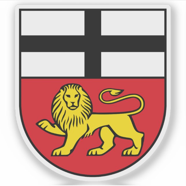 Pegatina Escudo de Bonn (Alemania) (Anverso)