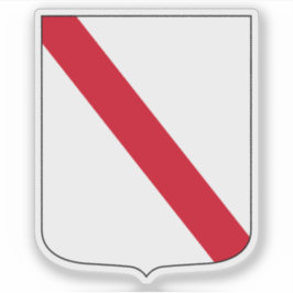 Pegatina Escudo de Campania (Italia)