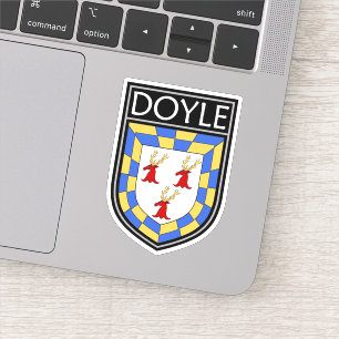 Pegatina Escudo de Clan de Irlanda - Doyle