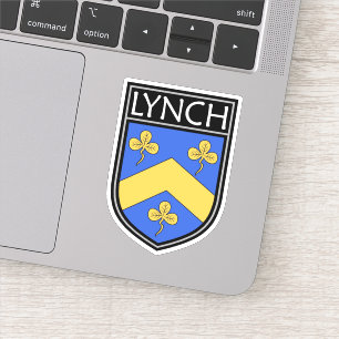Pegatina Escudo de clan irlandés - Lynch