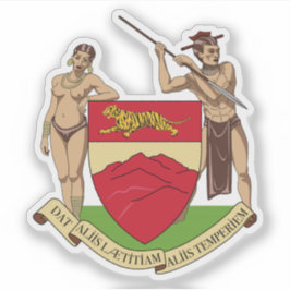 Pegatina Escudo de Da Lat (Dalat), Vietnam