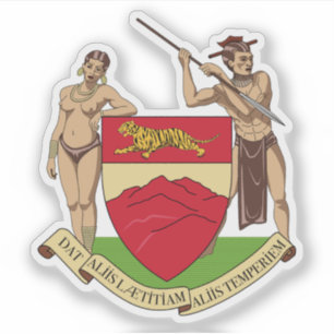 Pegatina Escudo de Da Lat (Dalat), Vietnam