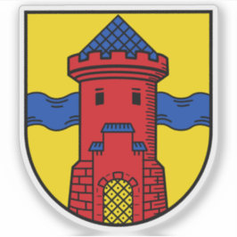 Pegatina Escudo de Delmenhorst, Alemania