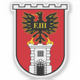 Pegatina Escudo de Eisenstadt, Austria