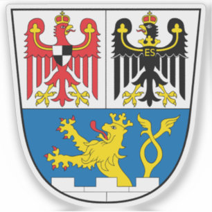 Pegatina Escudo de Erlangen (Alemania)