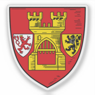 Pegatina Escudo de Euskirchen, Alemania