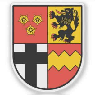 Pegatina Escudo de Euskirchen Kreis (distrito), Germa