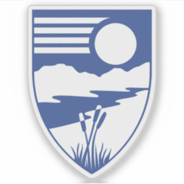 Pegatina Escudo de Eyjafjarðarsveit, Islandia