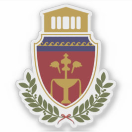 Pegatina Escudo de Fier, Albania