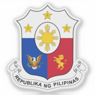 Pegatina Escudo de Filipinas