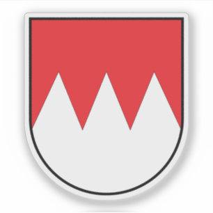 Pegatina Escudo de Francia, Alemania