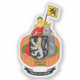 Pegatina Escudo de Gante (Bélgica)