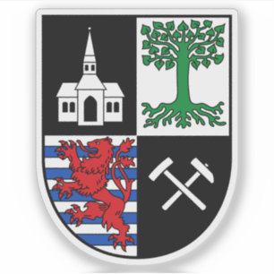 Pegatina Escudo de Gelsenkirchen, Alemania