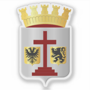 Pegatina Escudo de Geraardsbergen, Bélgica