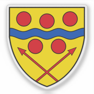 Pegatina Escudo de Gerasdorf bei Wien, Austria