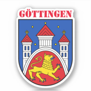 Pegatina Escudo de Göttingen (Alemania)