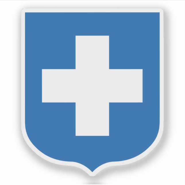 Pegatina Escudo de Grecia (1924-1935) (Anverso)