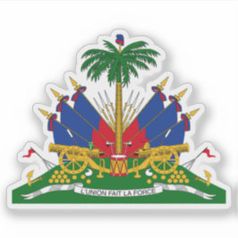 Pegatina Escudo de Haití