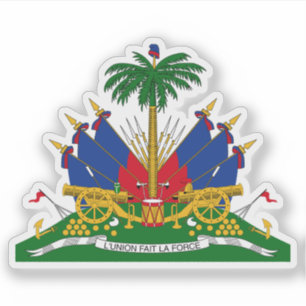 Pegatina Escudo de Haití