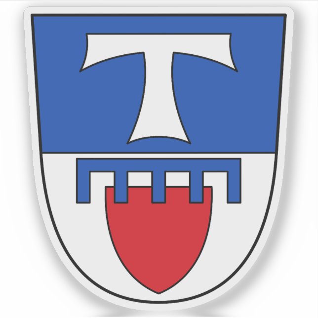 Pegatina Escudo de Hellenthal, Euskirchen (Alemania) (Anverso)