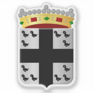 Pegatina Escudo de Izegem, Bélgica