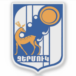 Pegatina Escudo de Jermuk, República de Armenia