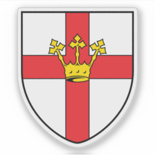 Pegatina Escudo de Koblenz (Alemania)