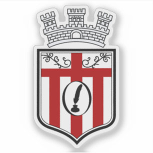 Pegatina Escudo de Korçë (Albania)