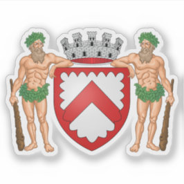 Pegatina Escudo de Kortrijk (Bélgica)