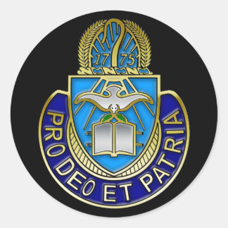 Pegatina Escudo de la capellana del ejército