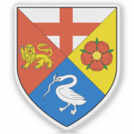Pegatina Escudo de la ciudad de Gorey