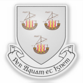 Pegatina Escudo de la ciudad de Wexford
