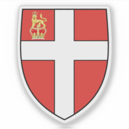 Pegatina Escudo de la Orden de San Juan (Malta)