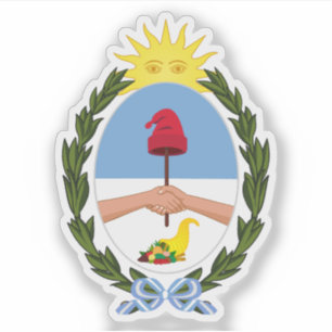 Pegatina Escudo de la provincia de Mendoza, Argentina