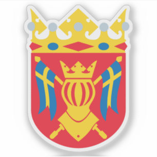 Pegatina Escudo de la región del suroeste de Finlandia