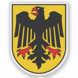 Pegatina Escudo de la República de Weimar, Alemania - v2