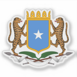 Pegatina Escudo de la República Federal de Somalia