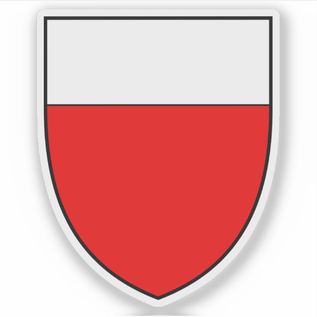 Pegatina Escudo de Lausana (Suiza) (Anverso)