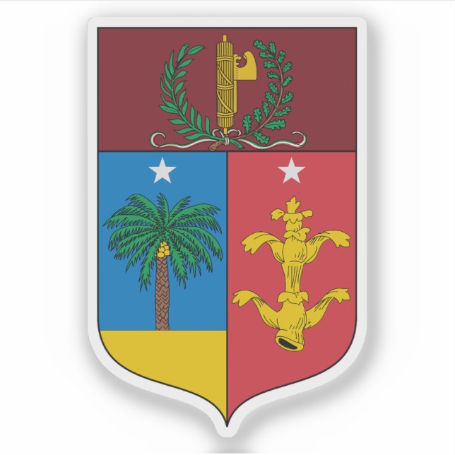 Pegatina Escudo de Libia (1940-1943) (Anverso)