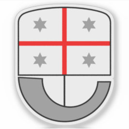 Pegatina Escudo de Liguria (Italia)