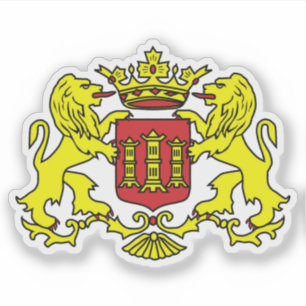 Pegatina Escudo de Lingen (Alemania)