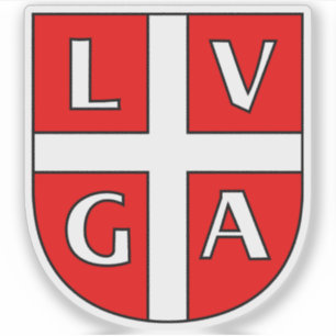 Pegatina Escudo de Lugano, Suiza