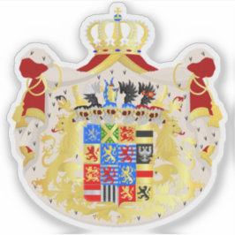 Pegatina Escudo de Luxemburgo (1898)